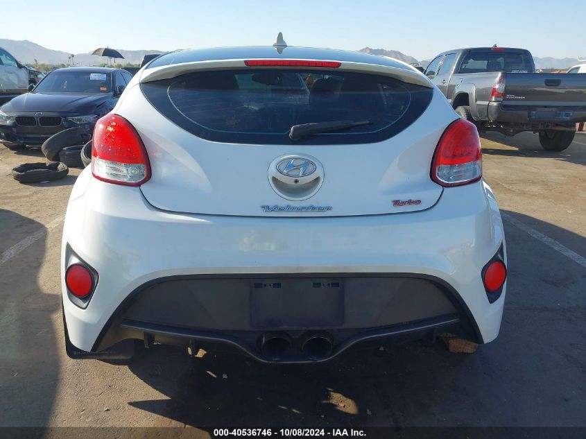 2015 HYUNDAI VELOSTER TURBO - KMHTC6AE9FU221370