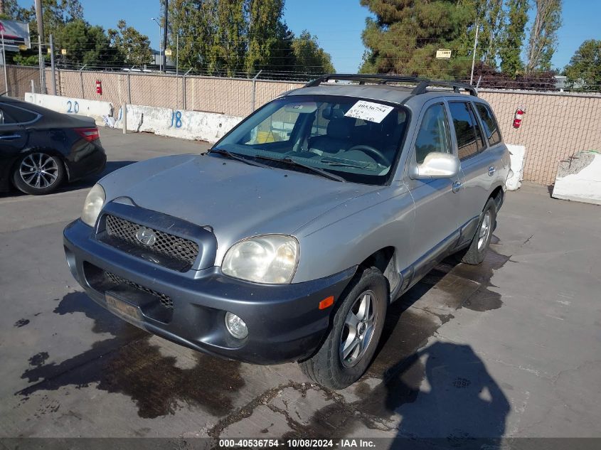 2004 Hyundai Santa Fe Gls/Lx VIN: KM8SC73E44U667034 Lot: 40536754