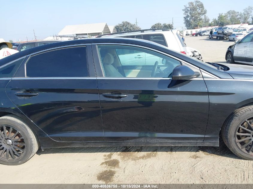 2017 Hyundai Sonata Se VIN: 5NPE24AF2HH588783 Lot: 40536755