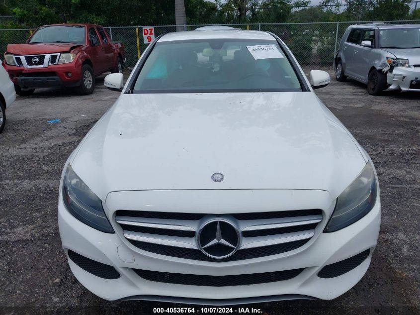 2015 Mercedes-Benz C 300 Luxury/Sport VIN: 55SWF4JBXFU086393 Lot: 40536764