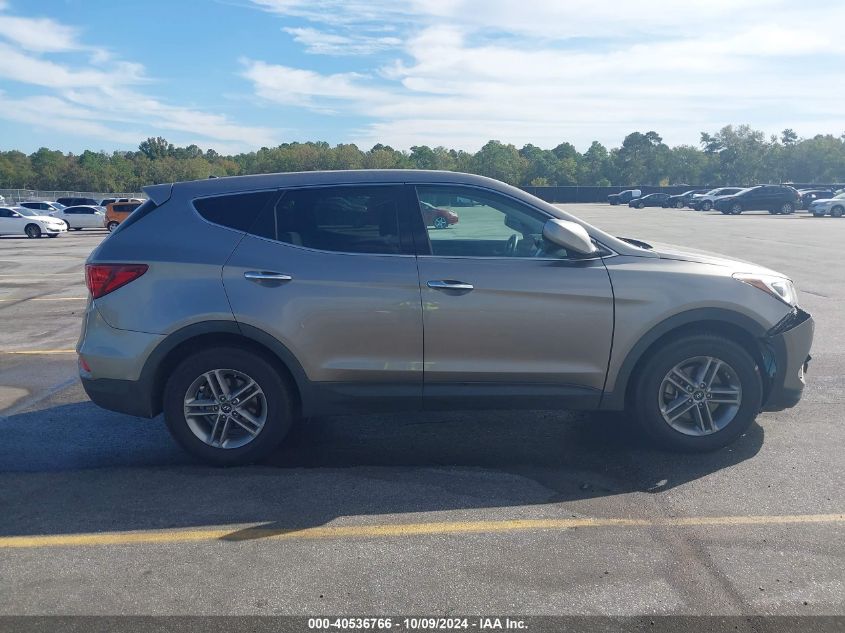 5NMZT3LB8JH054922 2018 Hyundai Santa Fe Sport