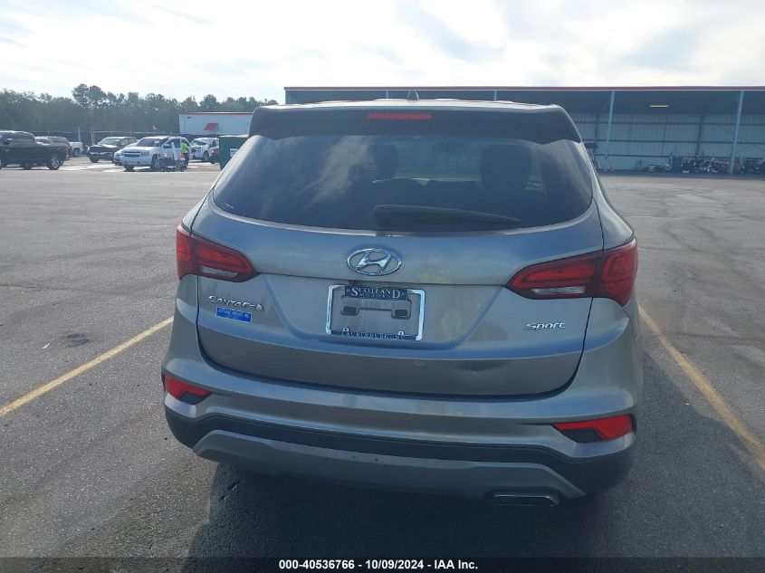 5NMZT3LB8JH054922 2018 Hyundai Santa Fe Sport