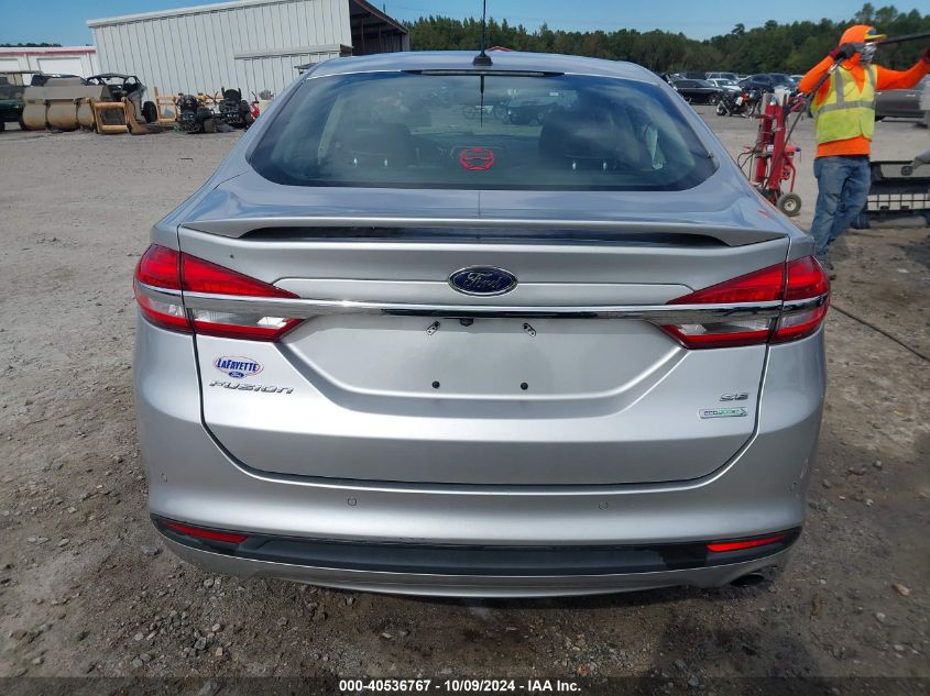 2017 Ford Fusion Se VIN: 3FA6P0HD1HR309717 Lot: 40536767