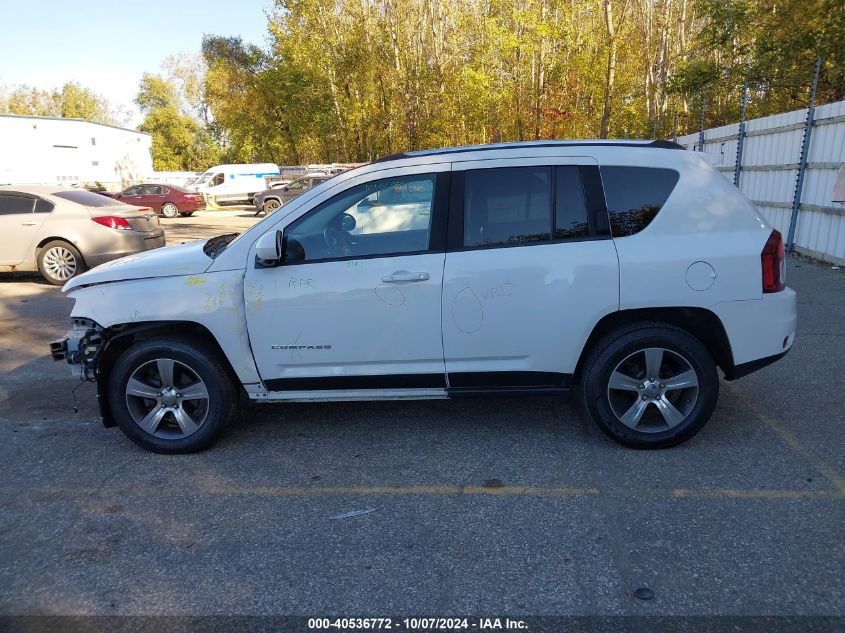 2016 Jeep Compass High Altitude Edition VIN: 1C4NJDEB4GD708517 Lot: 40536772