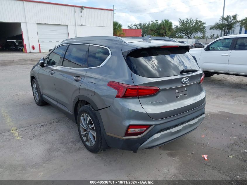 2020 Hyundai Santa Fe Limited VIN: 5NMS53AD4LH161405 Lot: 40536781