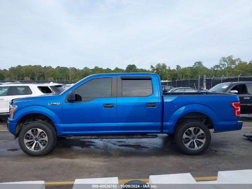 2019 Ford F-150 Xl VIN: 1FTEW1E51KFC52287 Lot: 40536782