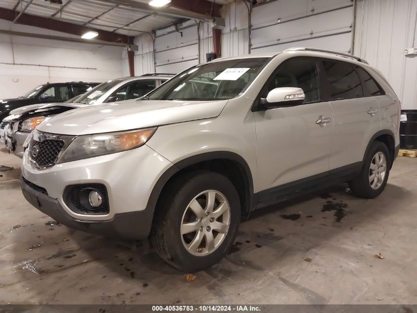 2011 Kia Sorento Lx VIN: 5XYKT3A1XBG184966 Lot: 40536783