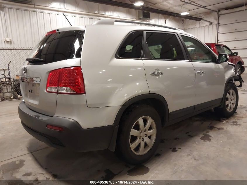 2011 Kia Sorento Lx VIN: 5XYKT3A1XBG184966 Lot: 40536783