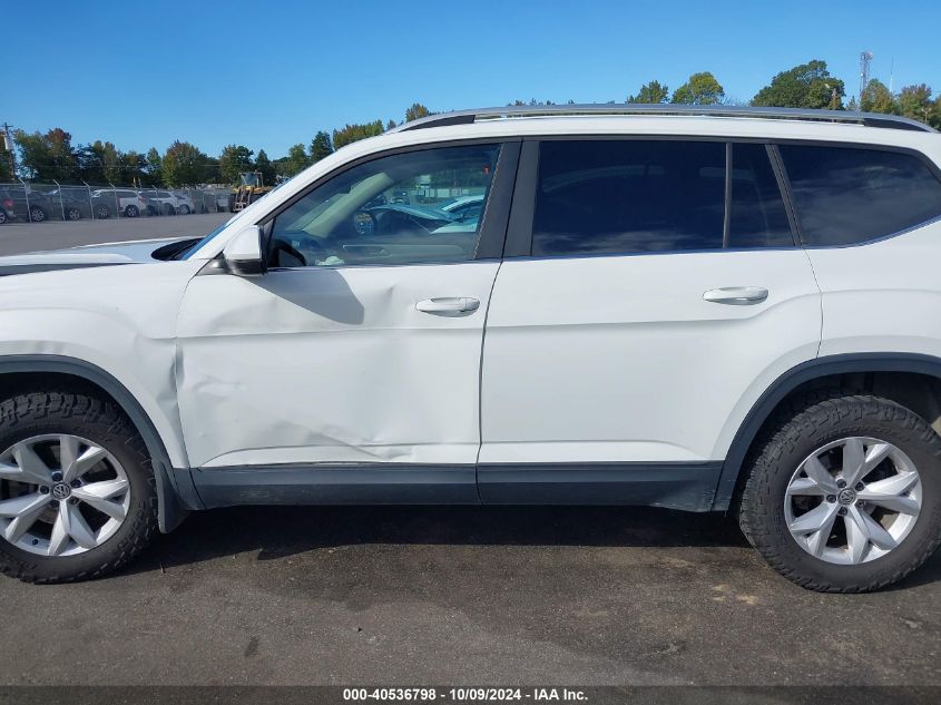 2018 Volkswagen Atlas 3.6L V6 Se VIN: 1V2CR2CA2JC565125 Lot: 40536798