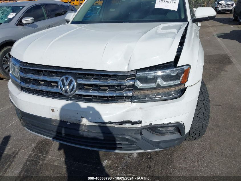 2018 Volkswagen Atlas 3.6L V6 Se VIN: 1V2CR2CA2JC565125 Lot: 40536798