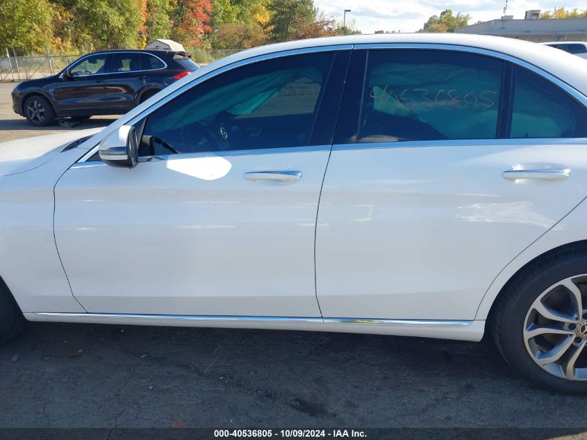 2018 Mercedes-Benz C 300 4Matic VIN: 55SWF4KB3JU243222 Lot: 40536805