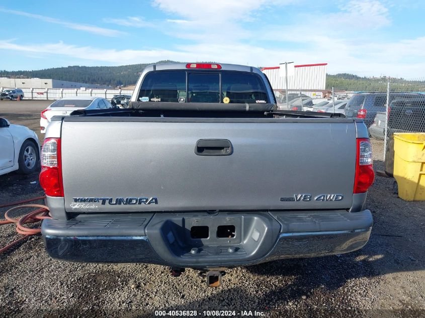 2006 Toyota Tundra Sr5 V8 VIN: 5TBBT44136S477174 Lot: 40536828