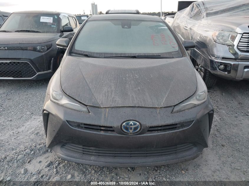 2020 Toyota Prius Le VIN: JTDKARFU1L3114175 Lot: 40536859