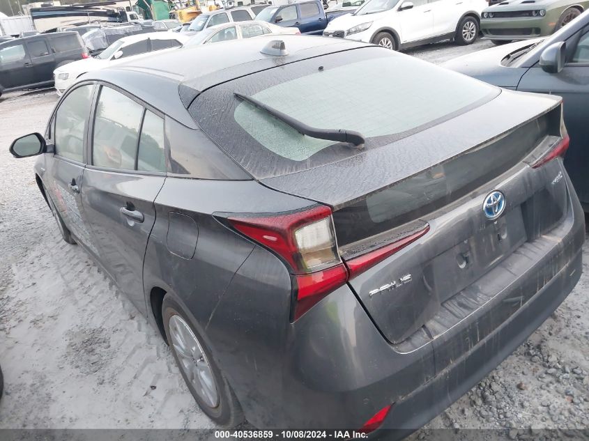 2020 Toyota Prius Le VIN: JTDKARFU1L3114175 Lot: 40536859