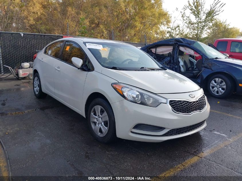 KNAFK4A68E5253024 2014 Kia Forte Lx