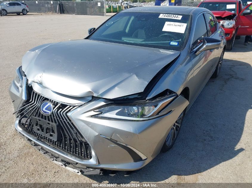 2019 Lexus Es 300H VIN: 58AB21B14KU003059 Lot: 40536907