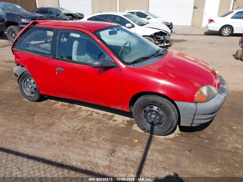 2000 Chevrolet Metro VIN: 2C1MR2264Y6700219 Lot: 40536915