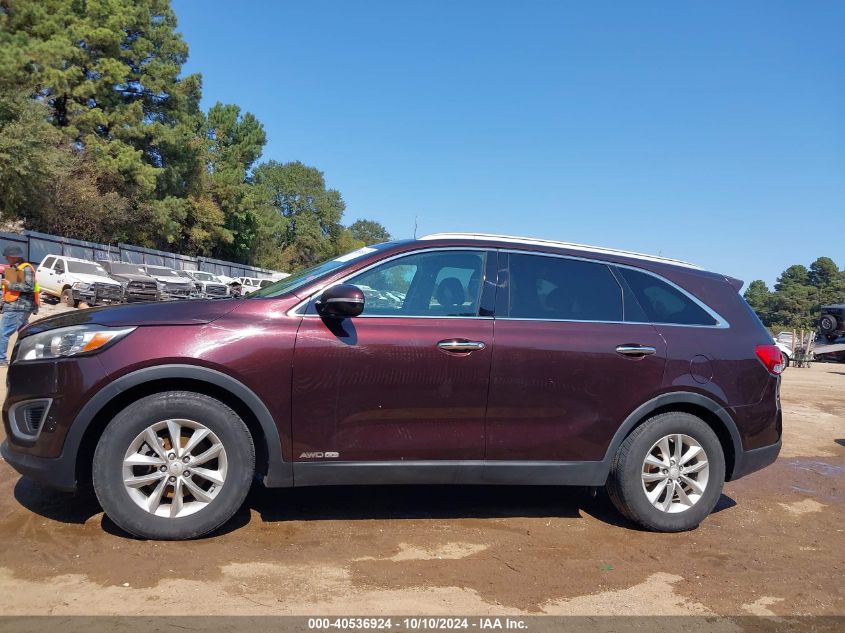 2016 KIA SORENTO 3.3L LX - 5XYPGDA57GG046313