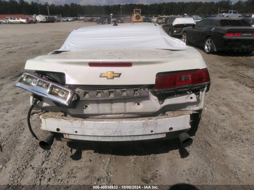 2G1FD1E36F9287715 2015 Chevrolet Camaro Lt