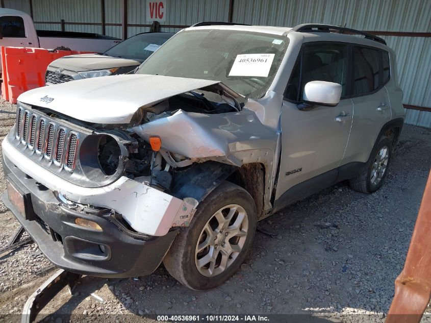 VIN ZACCJBBB5HPE85097 2017 Jeep Renegade, Latitude 4X4 no.2