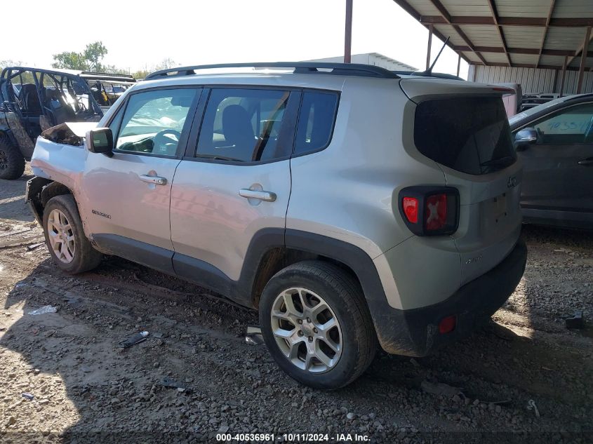 VIN ZACCJBBB5HPE85097 2017 Jeep Renegade, Latitude 4X4 no.3