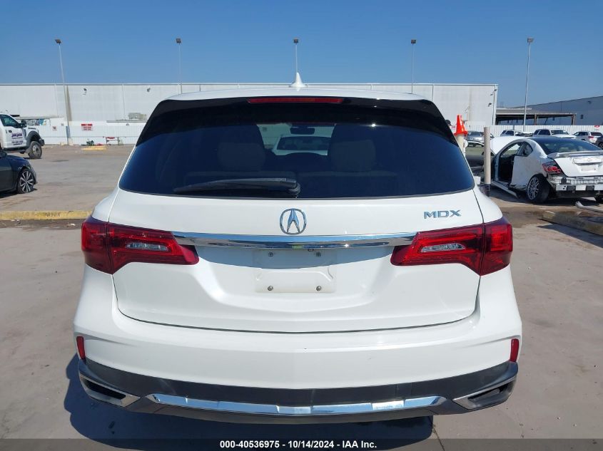 2018 Acura Mdx Technology Package Acurawatch Plus Pkg VIN: 5J8YD3H55JL000778 Lot: 40536975