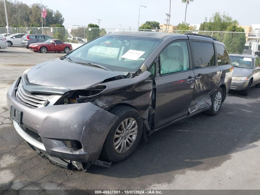 5TDYK3DC8BS148626 2011 Toyota Sienna Xle V6