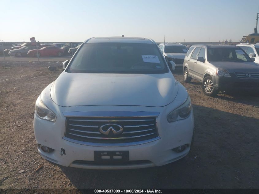 2013 Infiniti Jx VIN: 5N1AL0MM9DC313167 Lot: 40537009