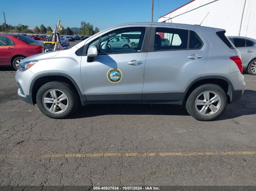 2018 Chevrolet Trax Ls VIN: KL7CJNSBXJB709088 Lot: 40537034