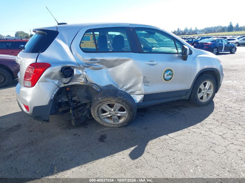 2018 Chevrolet Trax Ls VIN: KL7CJNSBXJB709088 Lot: 40537034