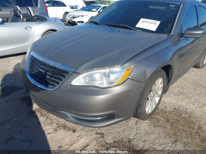 2012 Chrysler 200 Touring VIN: 1C3CCBBB2CN105701 Lot: 40537036