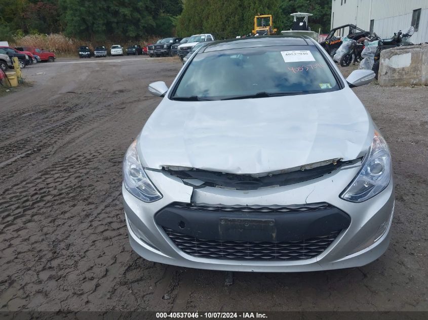 KMHEC4A42FA126218 2015 Hyundai Sonata Hybrid Limited