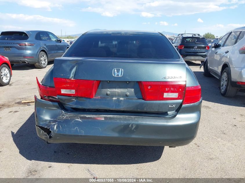 1HGCM56425A022741 2005 Honda Accord 2.4 Lx