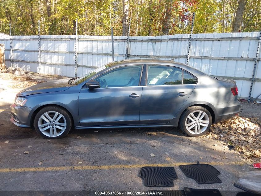 2017 Volkswagen Jetta 1.8T Sel VIN: 3VWL17AJ0HM205267 Lot: 40537056