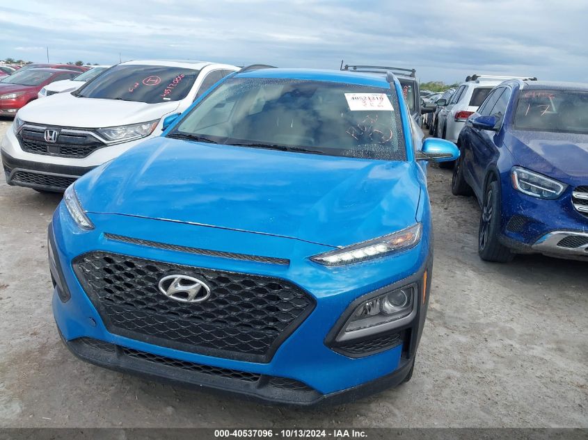 2021 Hyundai Kona Sel VIN: KM8K22AA8MU631465 Lot: 40537096