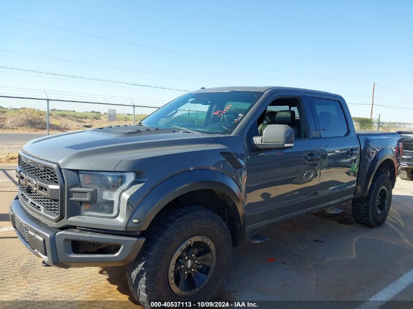 2018 Ford F-150 Raptor VIN: 1FTFW1RG3JFA44166 Lot: 40537113