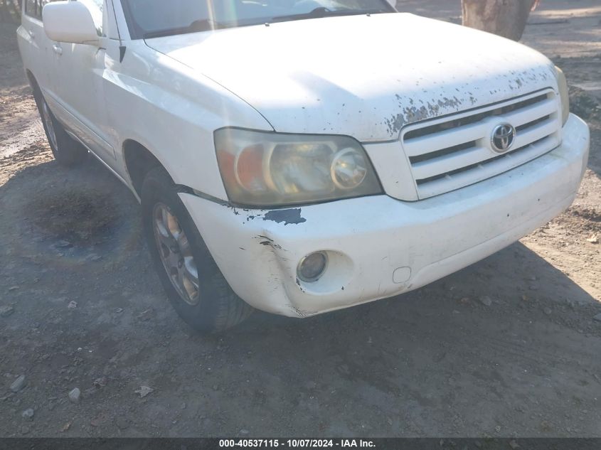 JTEDP21AX50076201 2005 Toyota Highlander V6