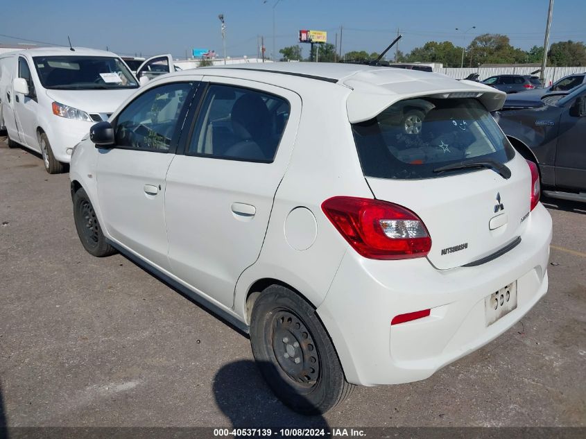 VIN ML32A3HJ9HH003452 2017 MITSUBISHI MIRAGE ES