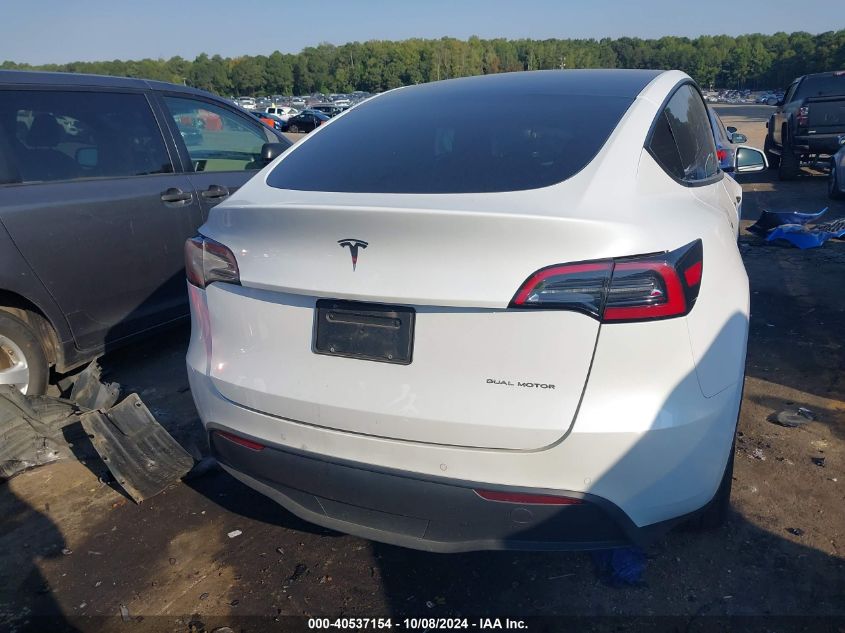 2021 Tesla Model Y VIN: 5YJYGDEE9MF288375 Lot: 40537154