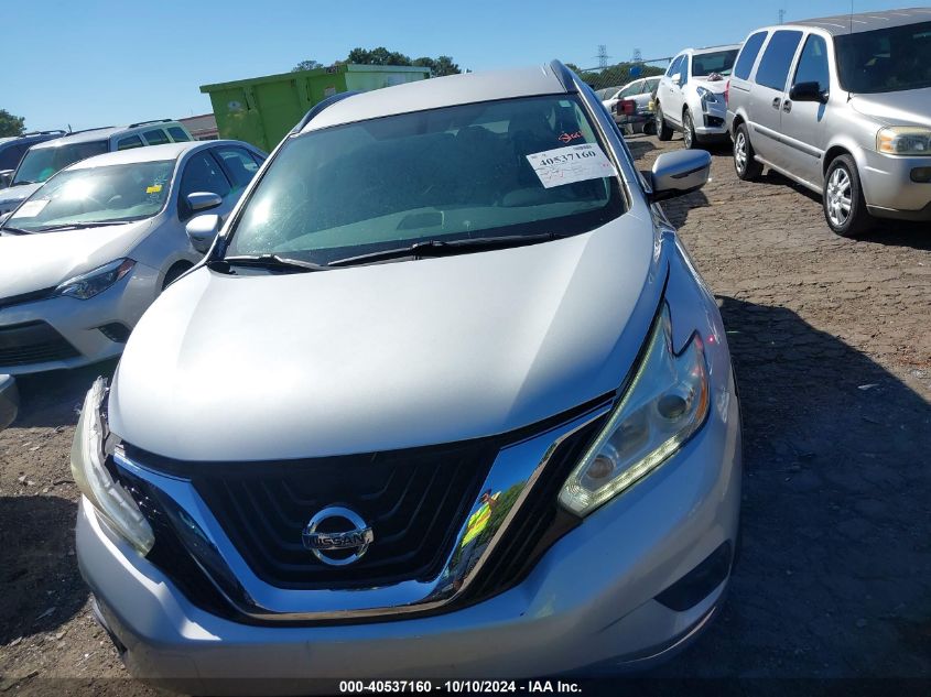 5N1AZ2MG6GN160955 2016 Nissan Murano Sv