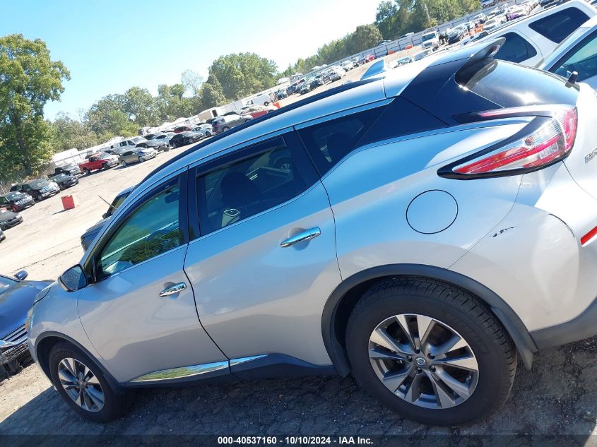 5N1AZ2MG6GN160955 2016 Nissan Murano Sv