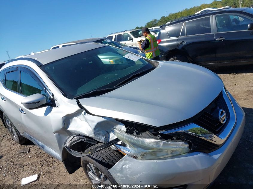 5N1AZ2MG6GN160955 2016 Nissan Murano Sv