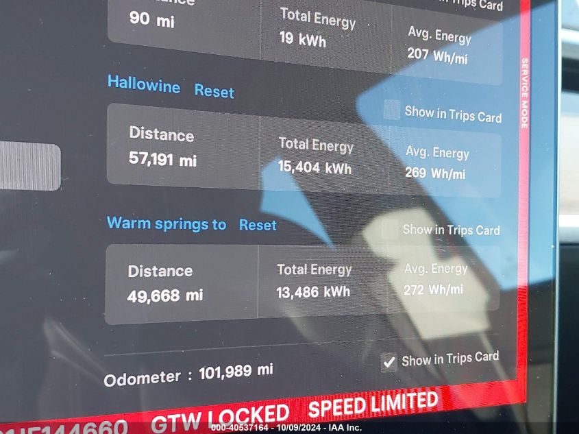 2018 TESLA MODEL 3 LONG RANGE/PERFORMANCE - 5YJ3E1EB1JF144660