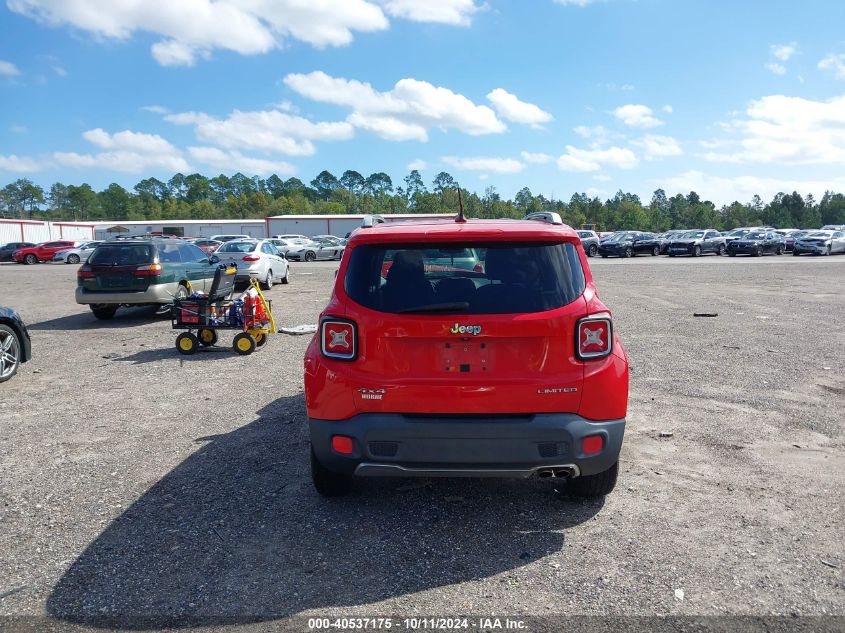 2015 Jeep Renegade Limited VIN: ZACCJBDT0FPB70050 Lot: 40537175