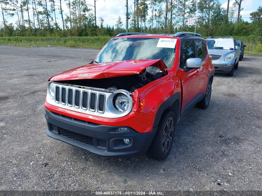2015 JEEP RENEGADE LIMITED - ZACCJBDT0FPB70050