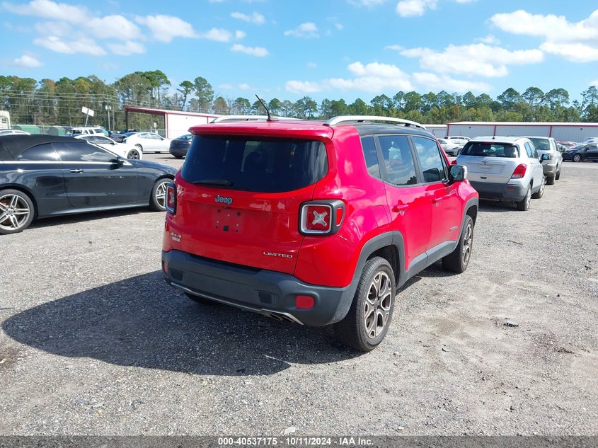 2015 JEEP RENEGADE LIMITED - ZACCJBDT0FPB70050