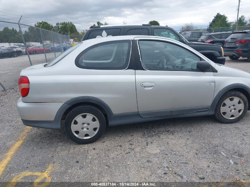 2000 Toyota Echo VIN: JTDAT1237Y0068011 Lot: 40537184