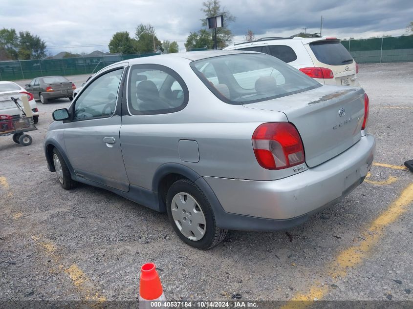 2000 Toyota Echo VIN: JTDAT1237Y0068011 Lot: 40537184