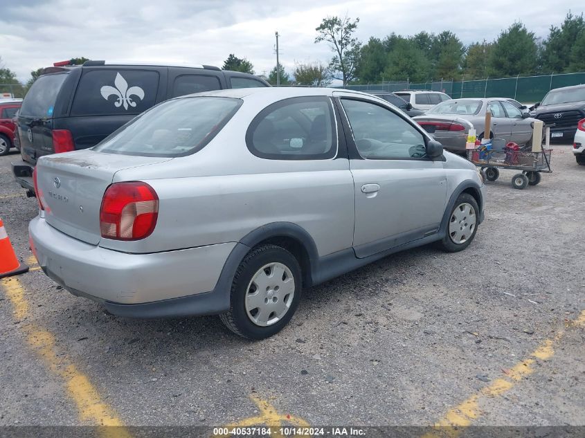 2000 Toyota Echo VIN: JTDAT1237Y0068011 Lot: 40537184