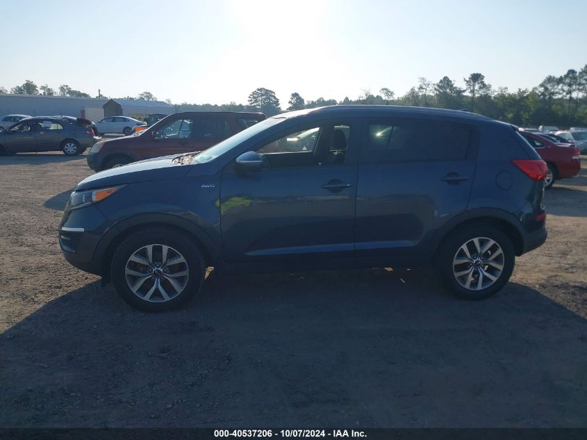 2015 Kia Sportage Lx VIN: KNDPBCAC7F7700908 Lot: 40537206